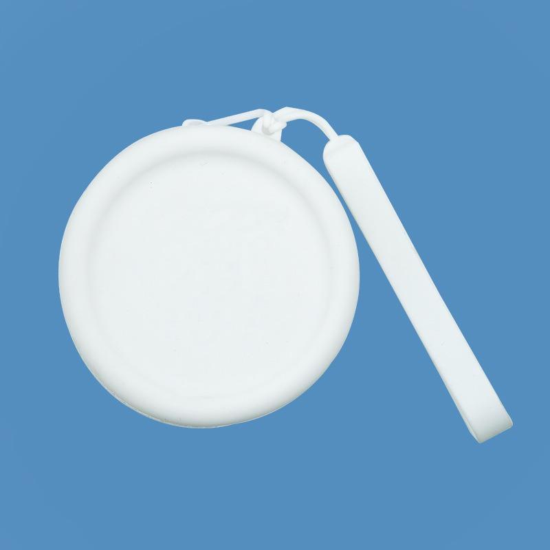 Runde Silikon-Null-Geldbörse, tragbare Datenkabel-Kopfhörer-Silikon-Aufbewahrungstasche, Schmuck-Silikon-Tasche