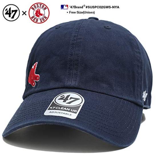 Boné Forty Seven Red Sox 47brand Azul Marinho, Azul, SUSPC02GWS-NYA