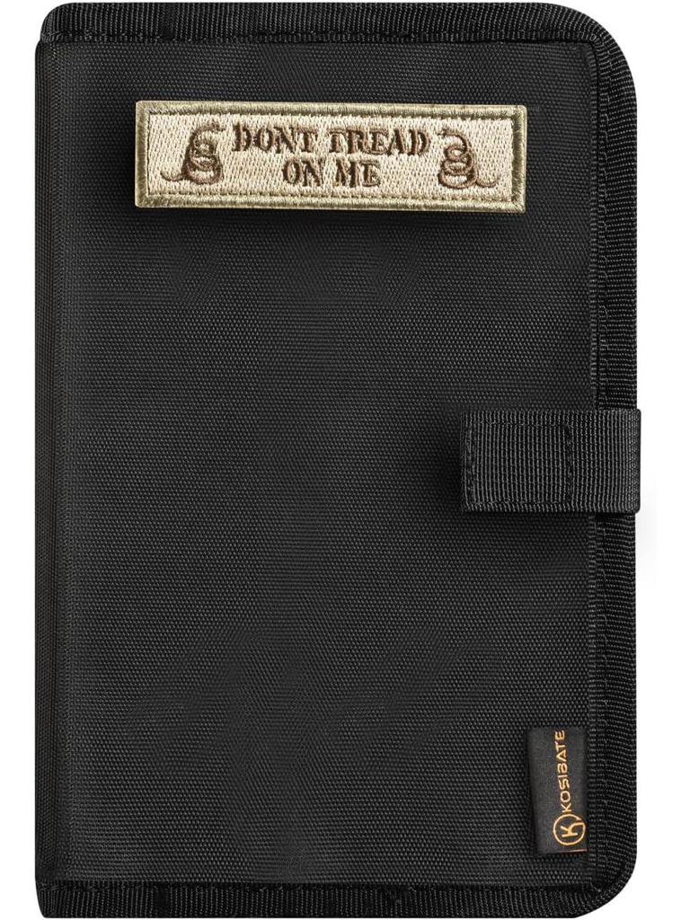 Cross-Border Tactical A5 Loose-Leaf Outdoor Notebook with Protective Cover