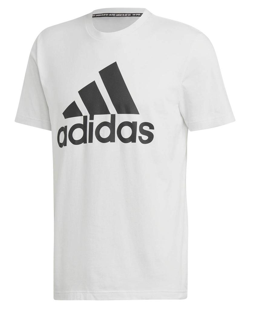 Adidas MUSTHAVES BADGE OF SPORTS Training in Legend Size to Japanese size Men's T-Shirt (FSD54) Ink/White (DT9932), J/S (equivalent S)