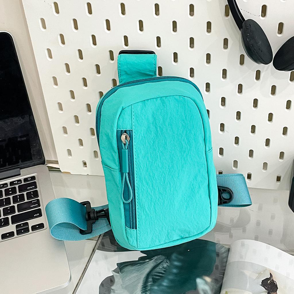 Crossbody Bag Men'S Outdoor Leisure Lightweight Mobile Phone Bag Trendy Brand Mini Small Breast Bag Women'S Shoulder Bag Sports Satchel
