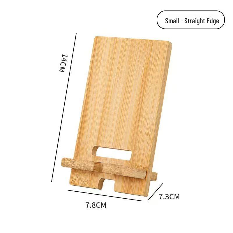 Бамбуковая подставка-держатель для настольного телефона и планшета Natural Wood Color