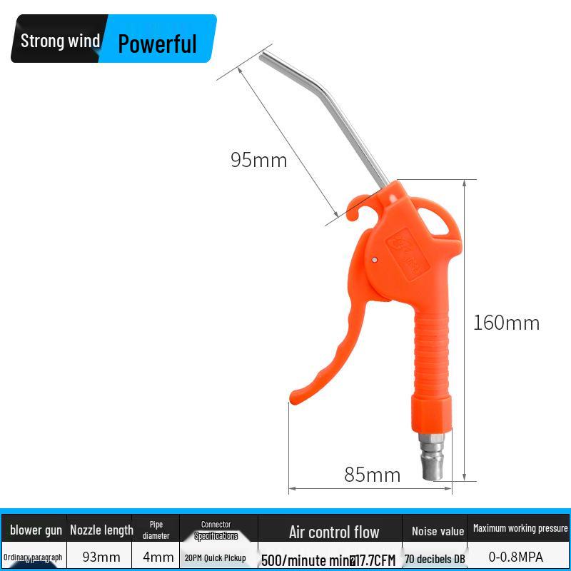 High-Pressure Air Duster Gun for Dusting and Blowing