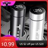 Car Sticker 2025 New 500ml Portable Car Smart Thermos Bottle Temperature Display Cup For Tesla Model 3 Model X Y Style MOD
