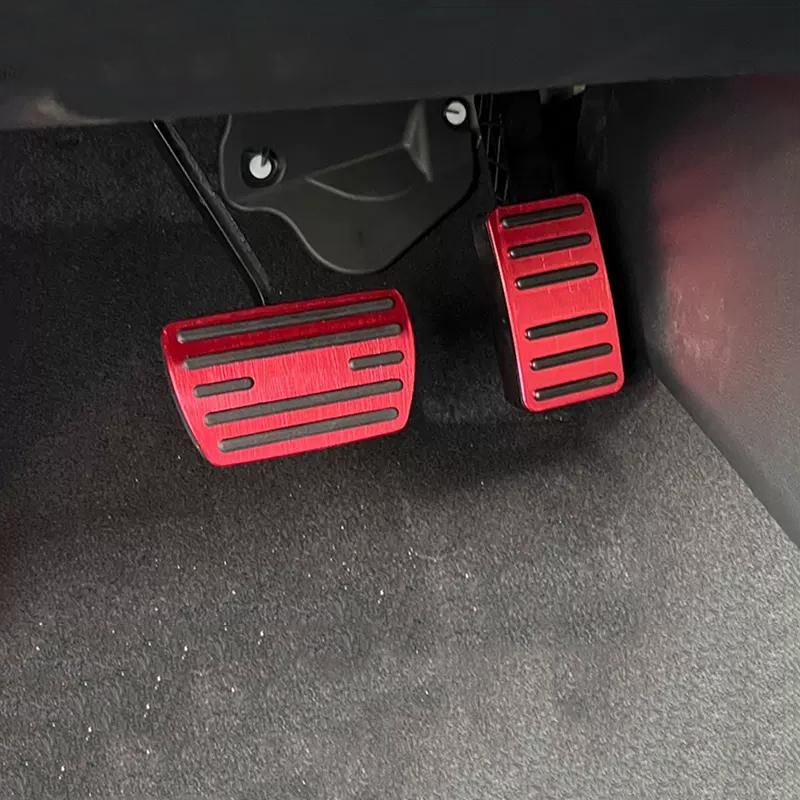 For Honda CR-V CRV 2017-     2024 Aluminum Car Foot Pedal Accelerator Brake Pedals Cover Pad Accessories