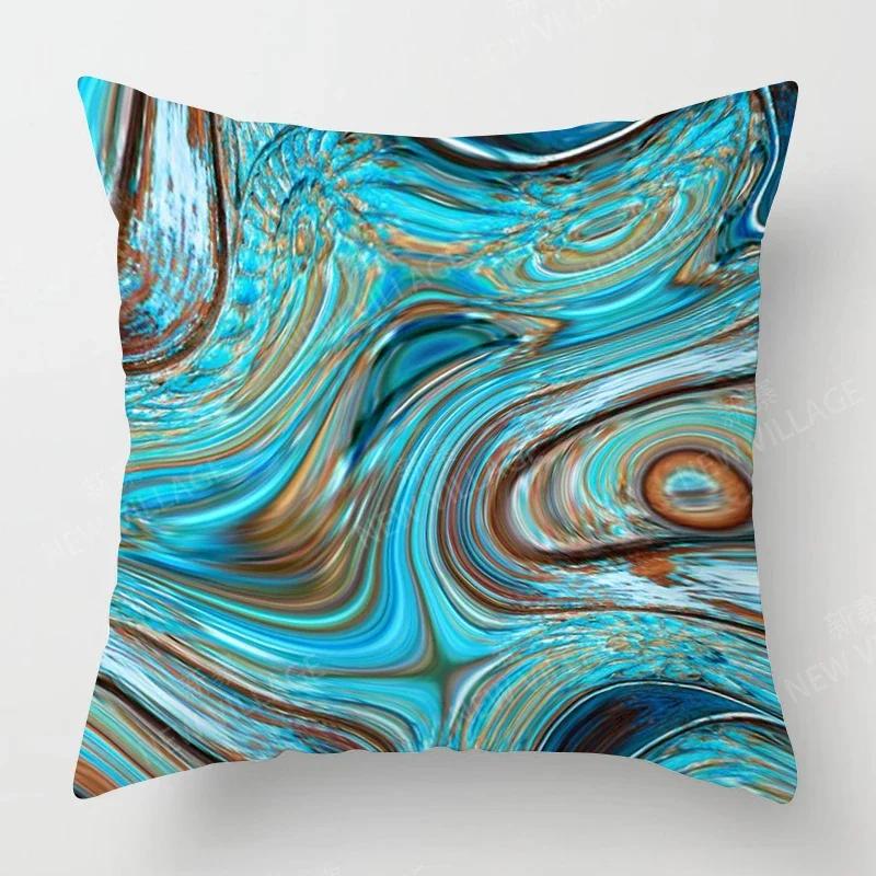 Modern Abstract Green Cushion Cover Home Decor Pillow Cover Sofa Throw Pillow Cover