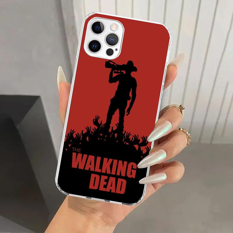 The Walking Deads TV Phone Case for Iphone 16 15 14 13 12 Mini 11 Pro Max 16E X XS XR 7 Plus 8 SE 2020 Soft Funda Print Shell
