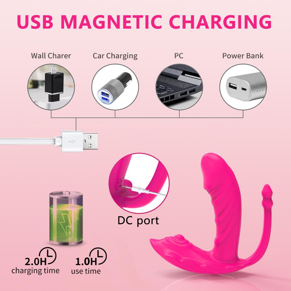 Wearable Vibrator APP Remote Control Vibrating Egg Clitoral Nipple Stimulator G-spot Anal Massage Dildo Female Gay Masturbator