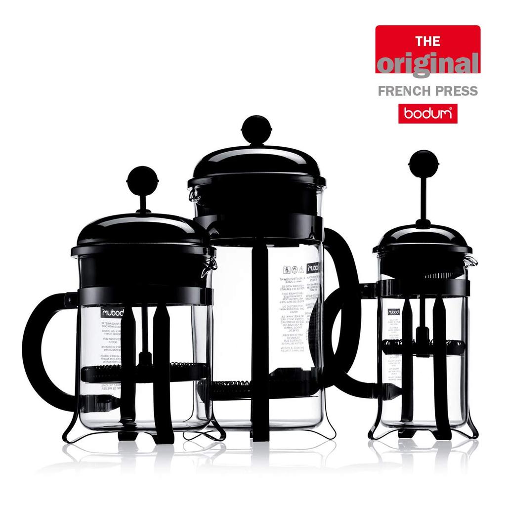 BODUM CHAMBORD French Press Coffee Maker, 350ml, Silver [Authentic] 1923-16J