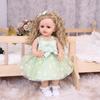 KEIUMI Moda Reborn Bebek Silikon Vinil 55 cm Çocuk Oyun Arkadaşları Erken Eğitici Kız Noel Doğum Günü Hediyeleri