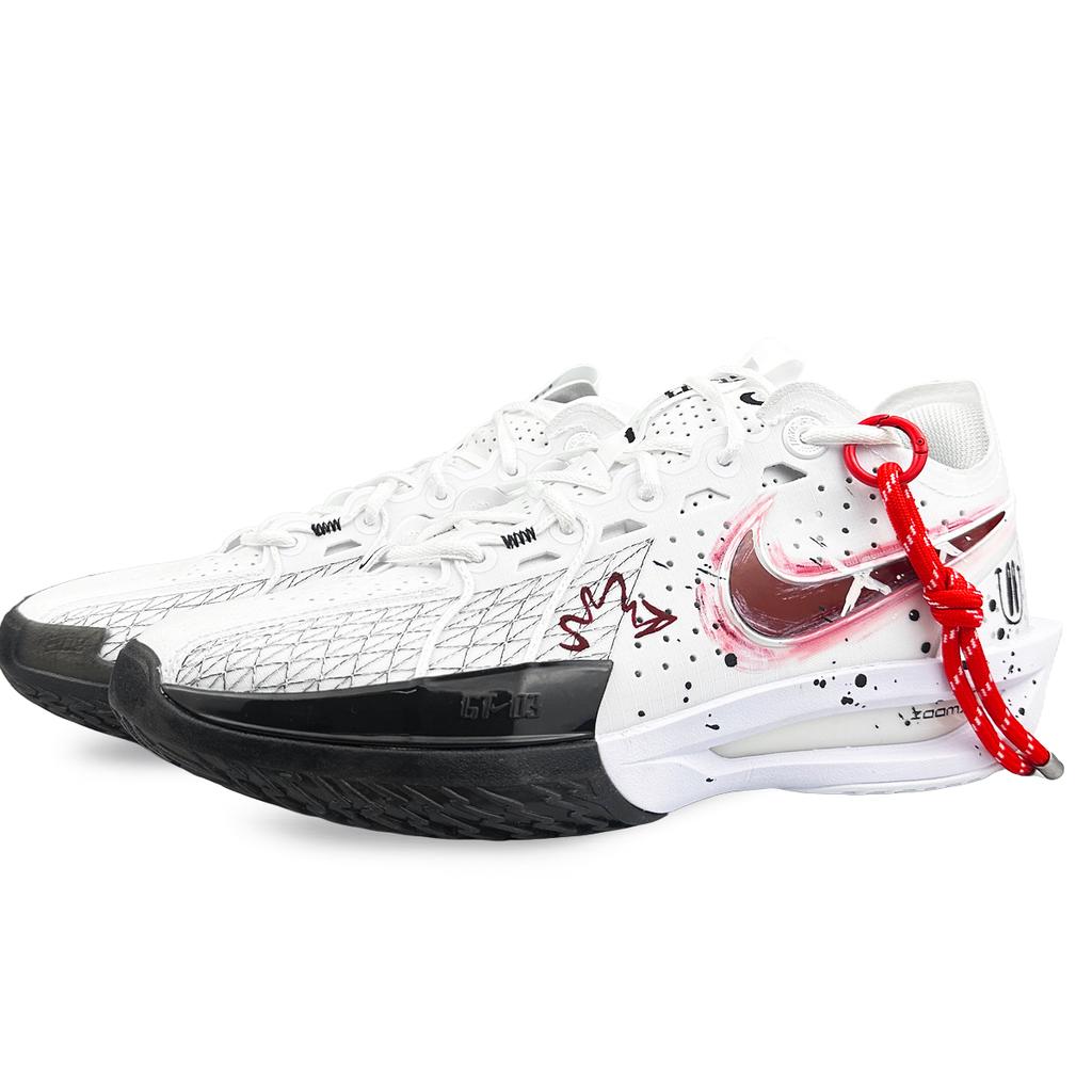 Nike G.T. Cut 3 Cushioning Rebound Cushioning Rebound Low Top Basketball Shoes Unisex White DV2918-102(Team373-)