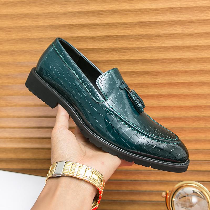 Mens Dress Shoes Men's  Leather  Skin Shoes for Men Elegant Casual Business Luxury Social Male Shoe