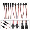Long Lasting Durability 10PCS SM 2Pins 2P Female Male Connector Cables
