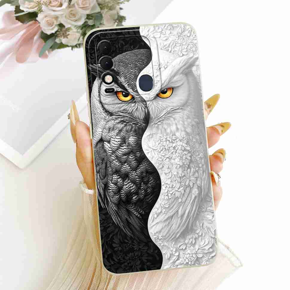 6.52" For Tecno Spark 8 KG6 KG6k Silicone Case Shockproof Soft Phone Cover For Tecno Spark8 Spark 8 Casing Protection Shell