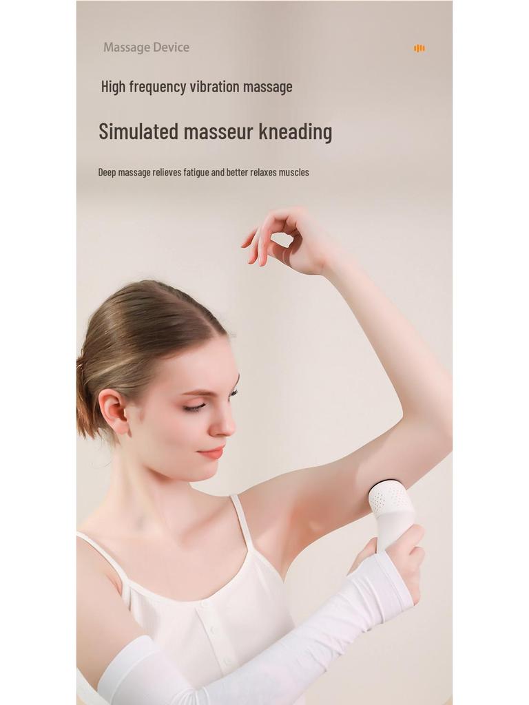 Portable Multifunctional Moxibustion and Gua Sha Device with Heat Compress & Vibration Bianstone Stick
