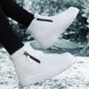 Fashion Women Warm Fur Lined Winter Snow Boots Waterproof Ankle Boots Outdoor Short Boots Comfortable Shoes Suitable for Cold Weather