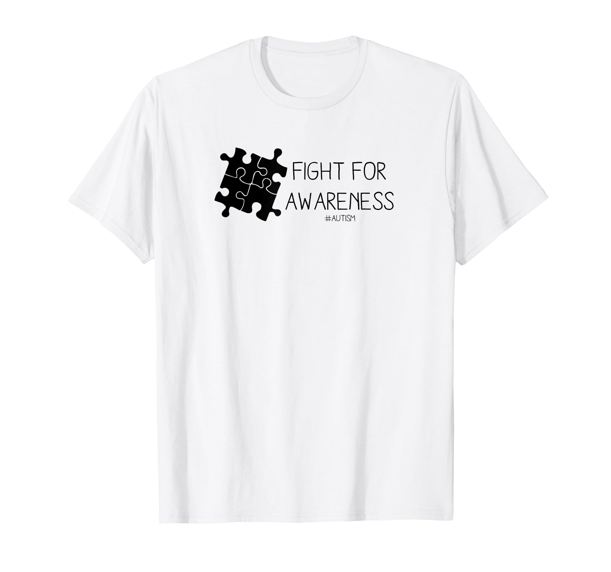 

Fight for Autism Awareness Puzzle Piece Love T-Shirt