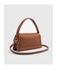 ZA Women's Mini Casual Crossbody Trapezoid Handbag in Black/Brown