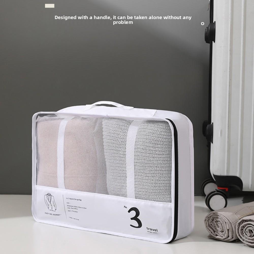 Waterproof Travel Compression Packing Cubes Bag Wear-resistant Suitcase Clothes Organizer Drawer