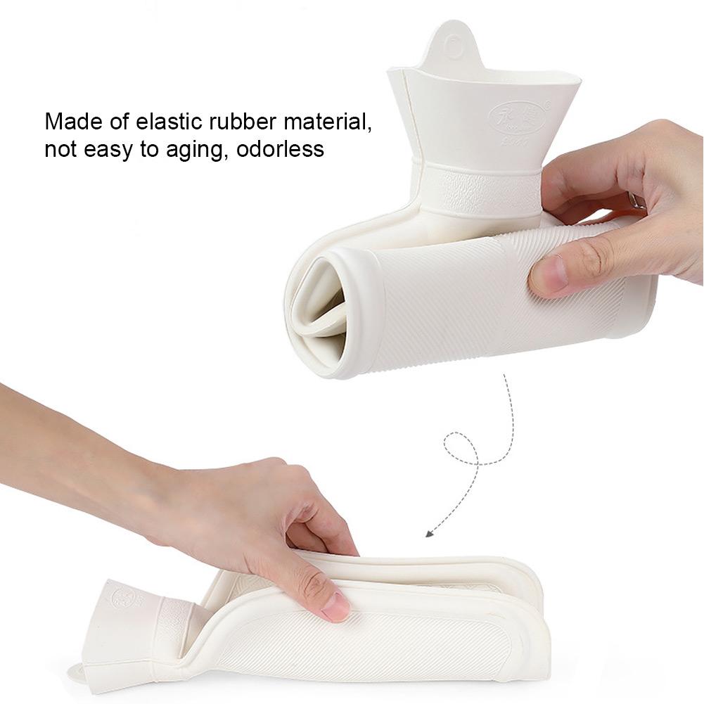 Cute Plush Puppet Hot Water Bottle Bag Warm Hand Feet Warmer Water Injection Bag for Home