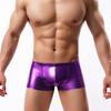 Mens Leather Underwear Sexy Black Briefs