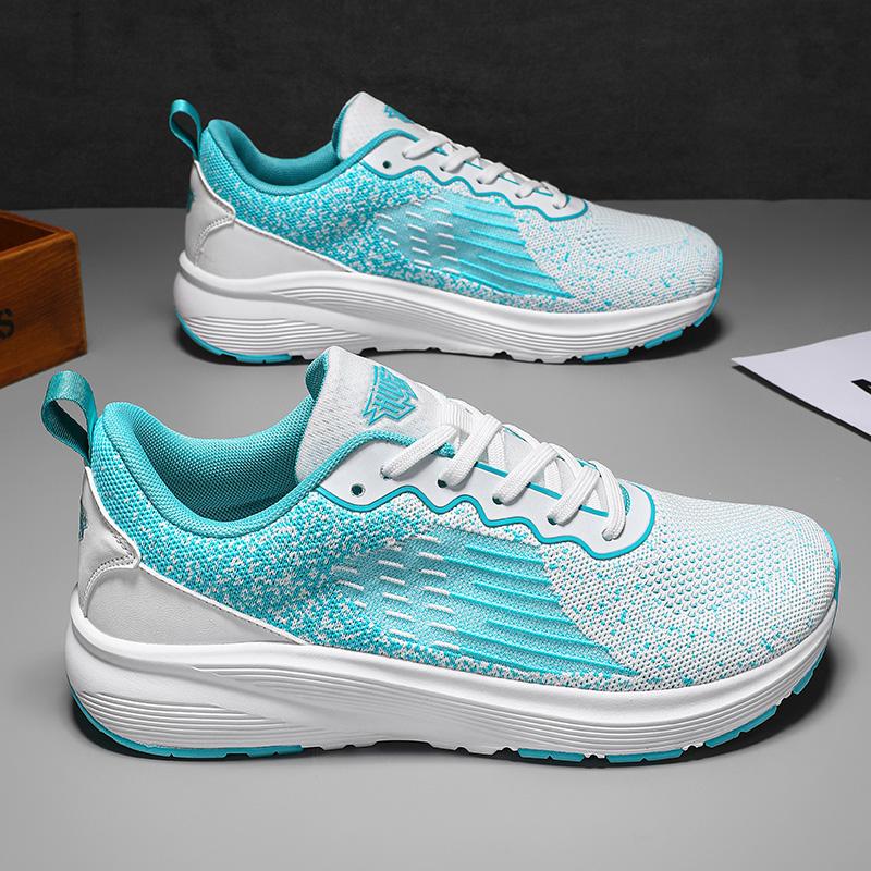 Couple Sneakers for Men Women Breathe Summer Lightweight Running Shoes Fashionable Mesh Flat Comfortable Sports Leisure Shoes
