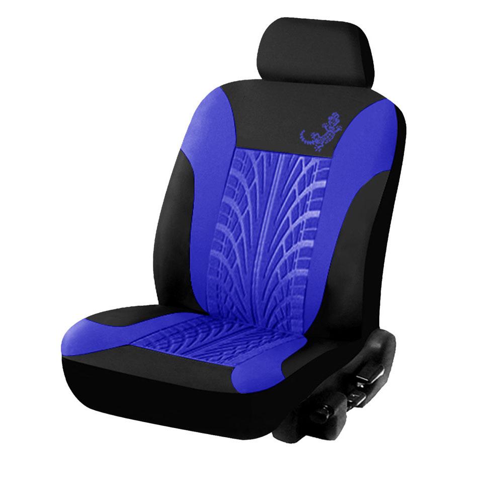 9PCS/Set Full Encirclement Universal Car Seat Cover Gecko Mesh Cloth Four Seasons Universal Car Seat Cover with Tire Track Styling Car Seat Protector