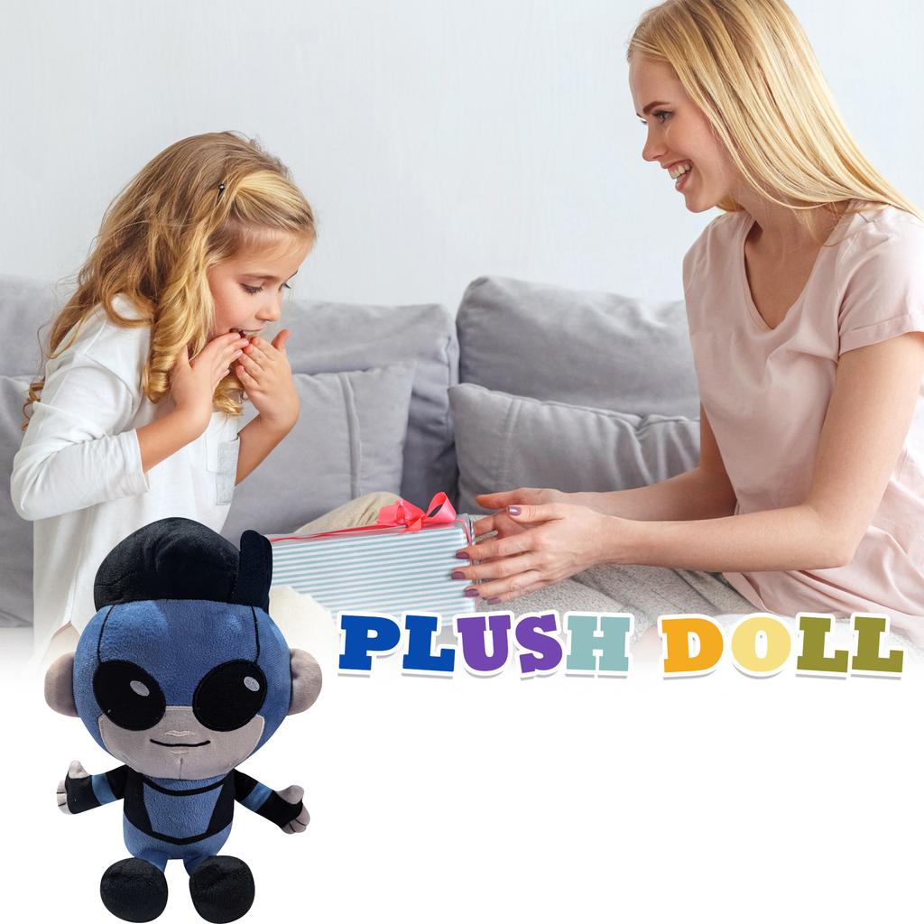 Păpușă de pluș, cadou jucărie, desene animate, păpușă de cârpă pentru copii, pernă cadou pentru copii