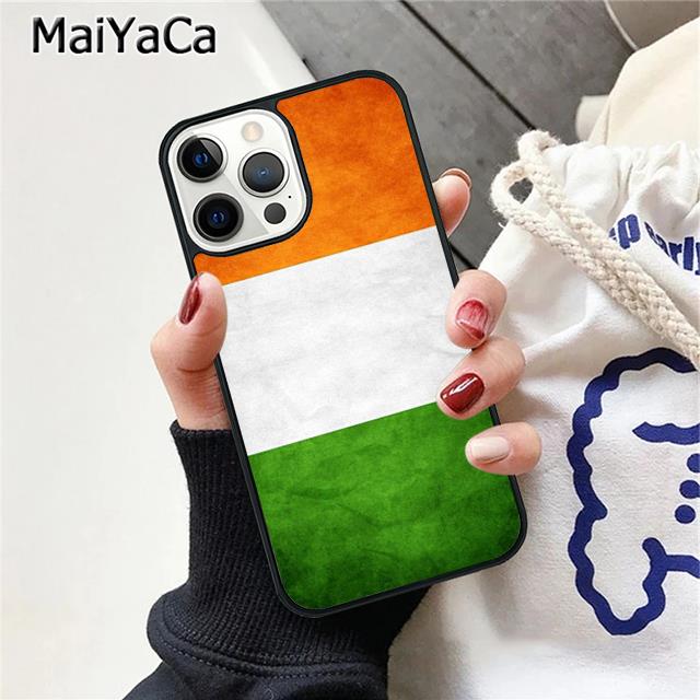 Ireland Irish Flag Phone Case Cover For iPhone 17 Air 16 16e 15 plus 11 12 13 14 pro max coque