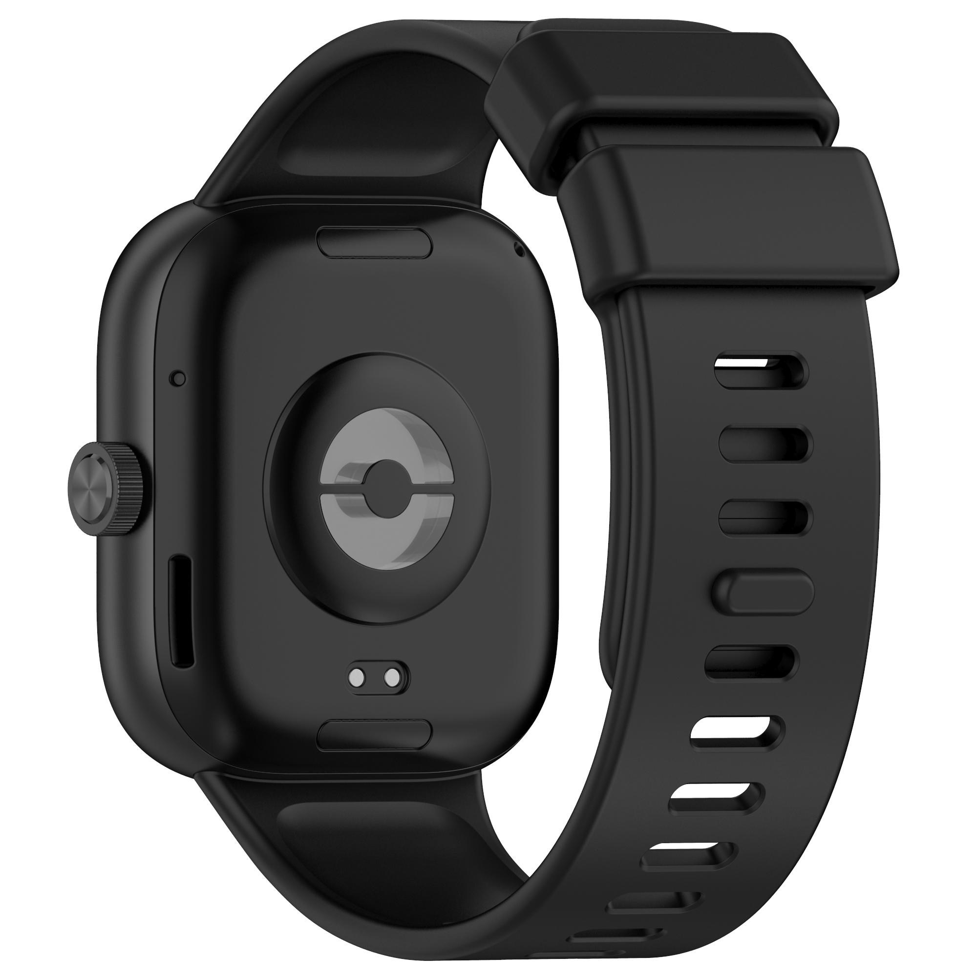 

Для Xiaomi Redmi Watch 4/Smart Band 8 Pro Ремешок для смарт-часов Запасной силиконовый ремешок Black