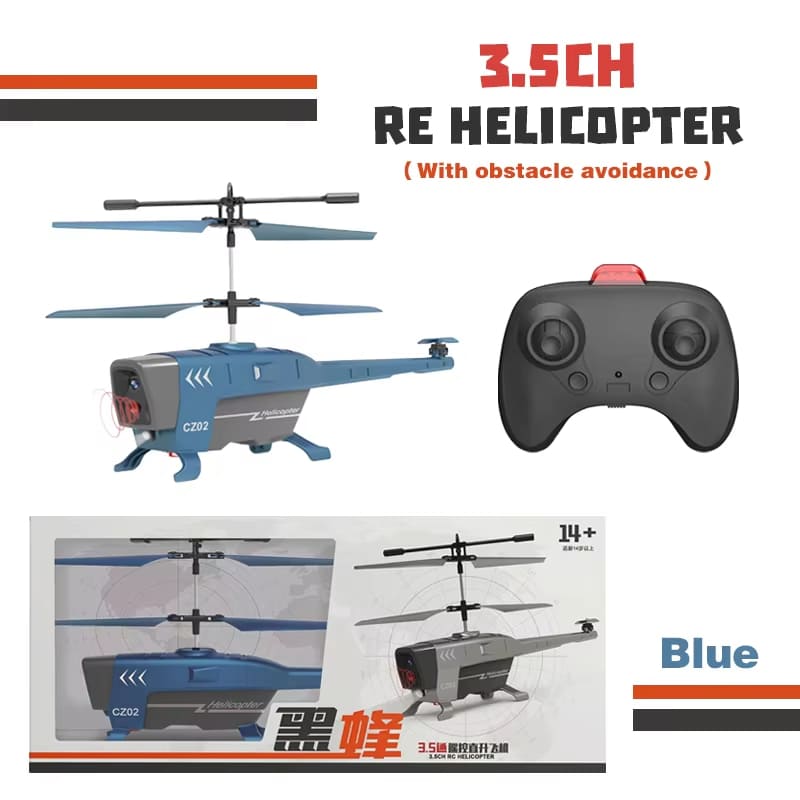 Nuevo helicóptero RC de 2,4 GHz, 3,5 H, anticolisión, control remoto, detección de obstáculos, dron, luz, avión para niños, juguete volador de interior, regalo