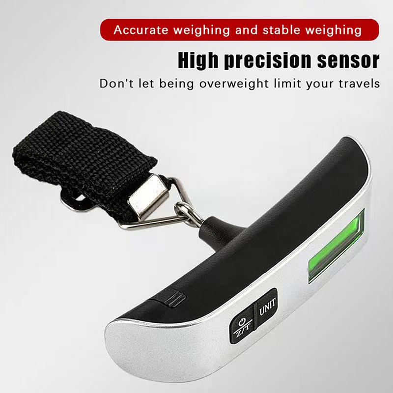 Gold Star 50Kg/110Lb Bagaj Tartısı Elektronik Dijital Tartı Seyahat Taşınabilir Askılı Tartılar 1 Adet