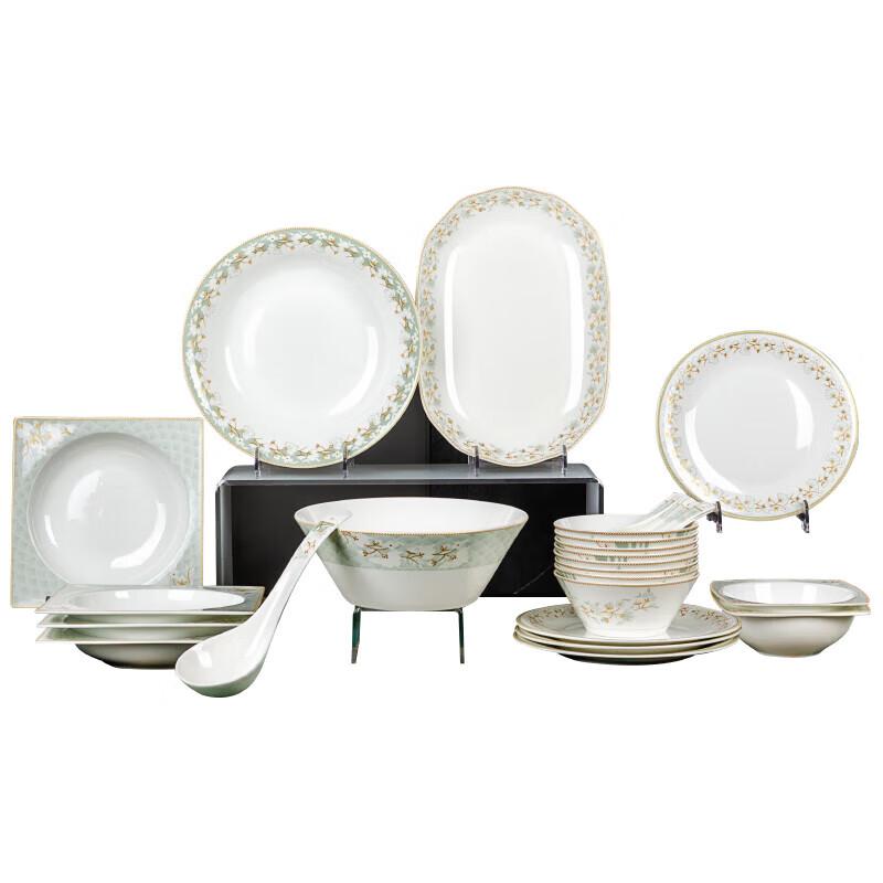 Tanghui Muye Fangfei 30-Piece Bone China Tableware Set