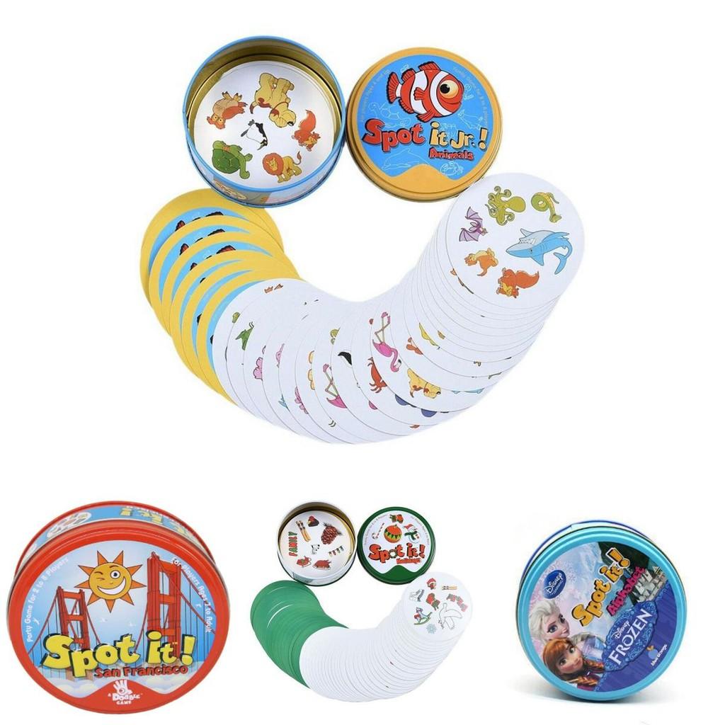 Dobble Spot It Game Cards For Addictive Family Fun And Quick Visual Challenges