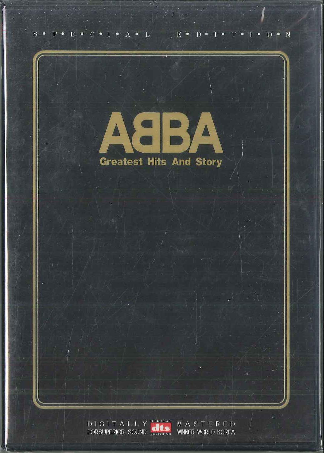

DVD ABBA Greatest Hits And Story FDVD1200 NOT ON LABEL 2002 South Kore Music Video Used