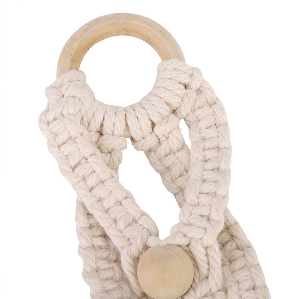 Bohémský styl střapce květináč závěsná rostlina závěsné lano domácí nástěnná dekorace ručně tkaná bavlna