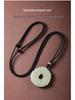 Authentic Xinjiang Hetian Jade Dragon Fish Pendant: Double-Sided, Exquisitely Carved, Unisex with Certificate
