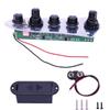 Control Plate, 5 Ways Switch Loaded Metal Prewired Guitar Control Plate for Guitar Replacements Parts Control Plate Set