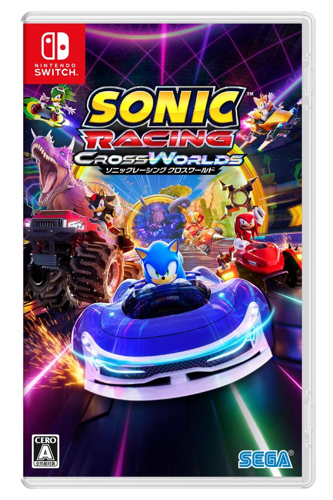 Sonic Racing Cross Worlds x Sonic Collaboration Sticker Switch 2BRO. -