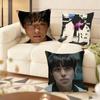 Cushion Cover Silky Short Plush Home Sofa Cushion Cover - Invisible Zipper Home Decoration WeakHero TV Series