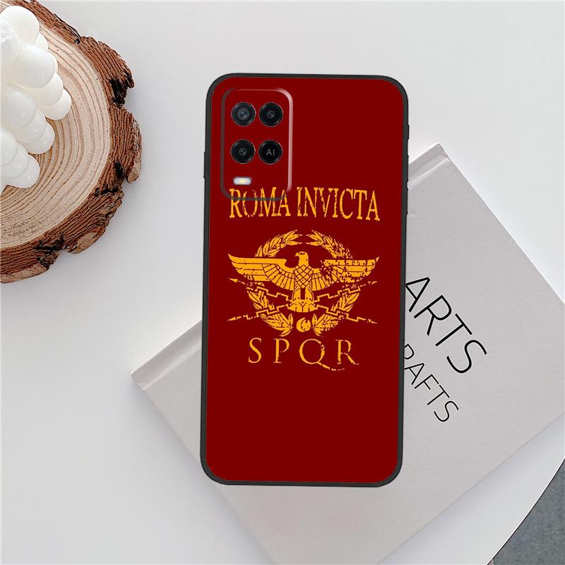 SPQR Roman Imperial Legion Case For Oppo A96 A58 A18 A38 A78 A98 A17 A77 A80 A40 A60 A16 A76 A74 A94 A54 A15 A57S Cover