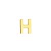 Stainless Steel Non-Fading English Letter Pendant Charms for DIY Jewelry, 26 Letters Available
