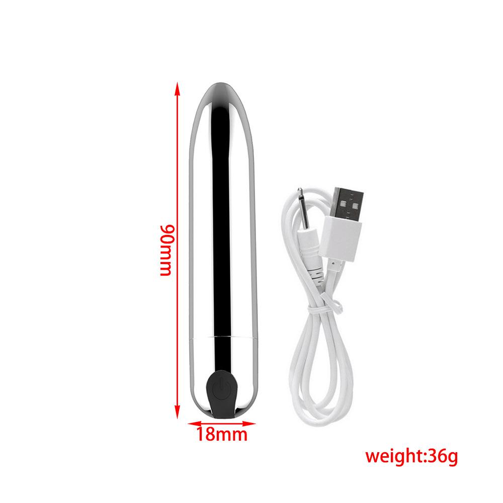 Yi Feng USB Rechargeable Clitoral Vibrator: 10-Speed Bullet Stimulator for Women