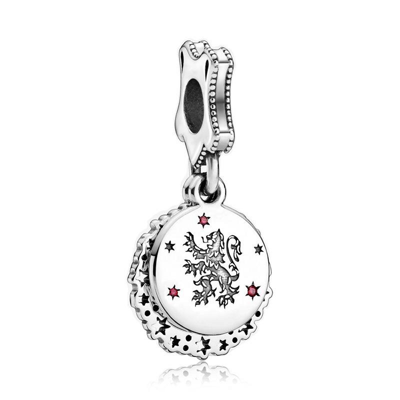  925 Silver Charms Beads For Harry Potter Bracelets Women DIY Jewelry Gifts 3mm Pendant