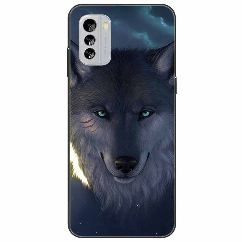 For Nokia G21 Case G11 Capa Silicone Cool Cats Tiger TPU Bumper Protector Soft Black Covers for Nokia G 11 NokiaG21 G 21 Fashion