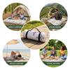 Camping Ground Mat With Ultrasonic Welding Technology Waterproof Foldable For Outdoor Use