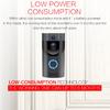 AC/DC 24V  Smart WiFi Video Doorbell Full 6G Super Wide Angle 1.7mm Lens Wireless Wifi Video Doorbell