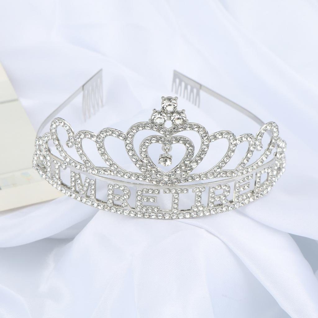 Retired Crown Retired Party Supplies Dress Up Gifts Headband Supplies