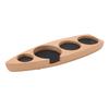 Wooden Coffee Tamper Holder Coffee Tamper Mat Stand Coffee Maker Support Storage Base Beech Small for 51mm 2.0in 53mm