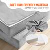 SucceBuy Play Couch Kids Sofa Toddler Foam Sofa Couch W/ High-density 25D Sponge for Playing Creativing Sleeping Kids Furniture